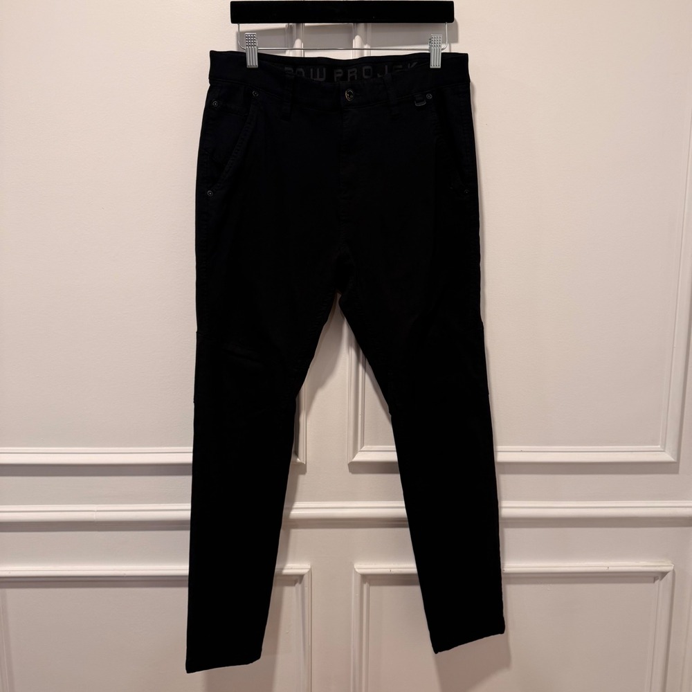 Projek Raw Men's Size 34 Black Slim‎ Pants